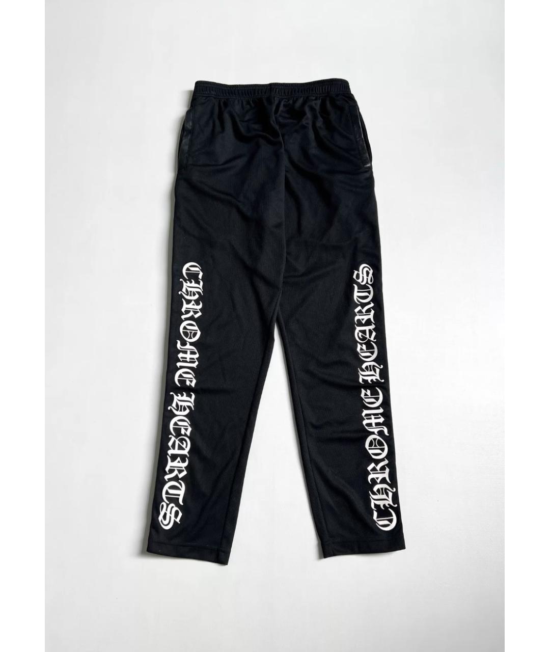 CHROME HEARTS Черные повседневные брюки, фото 3
