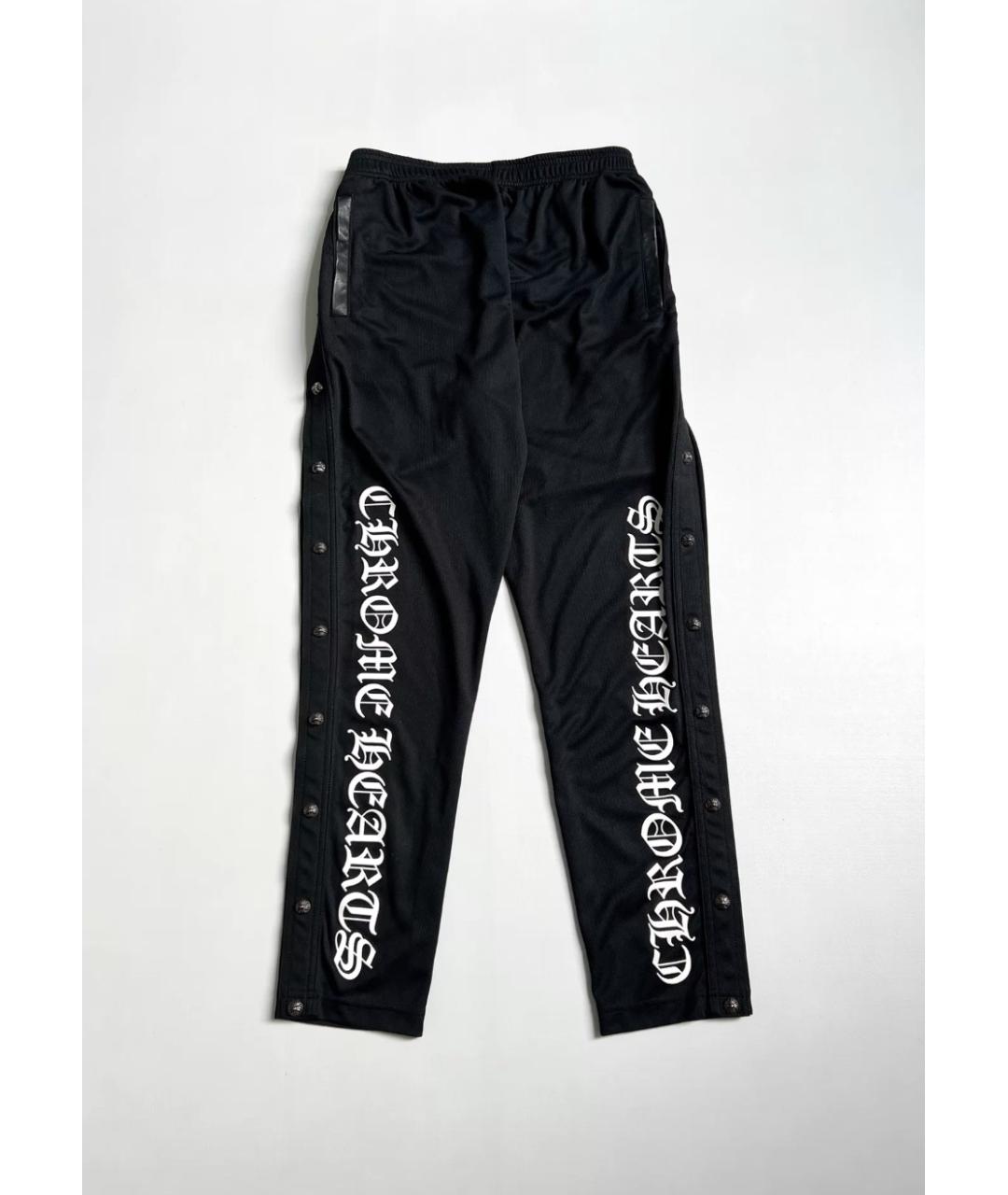 CHROME HEARTS Черные повседневные брюки, фото 5