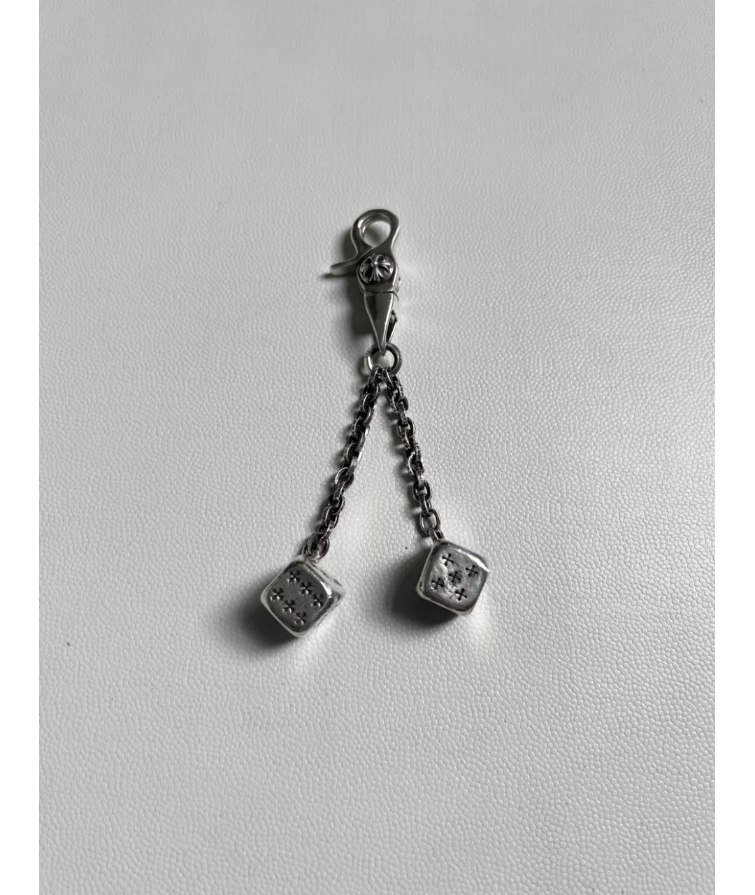 CHROME HEARTS Серебряный брелок, фото 3