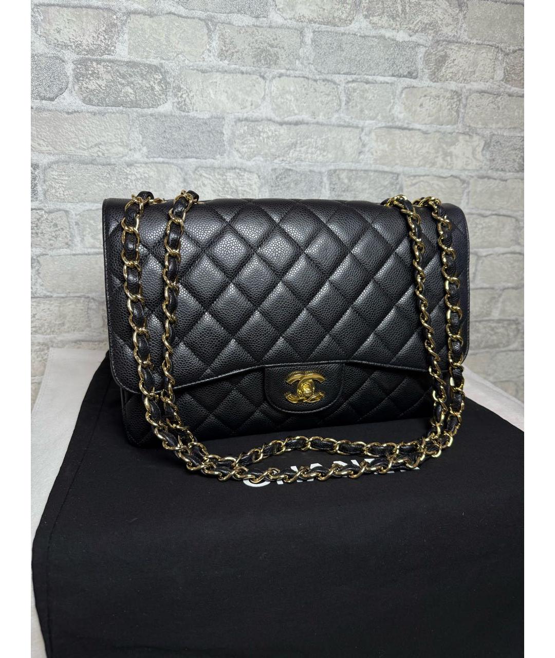 CHANEL Черная сумка через плечо, фото 3
