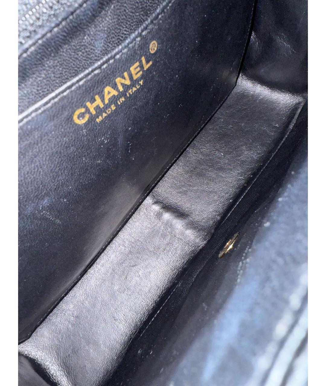 CHANEL Черная сумка через плечо, фото 8