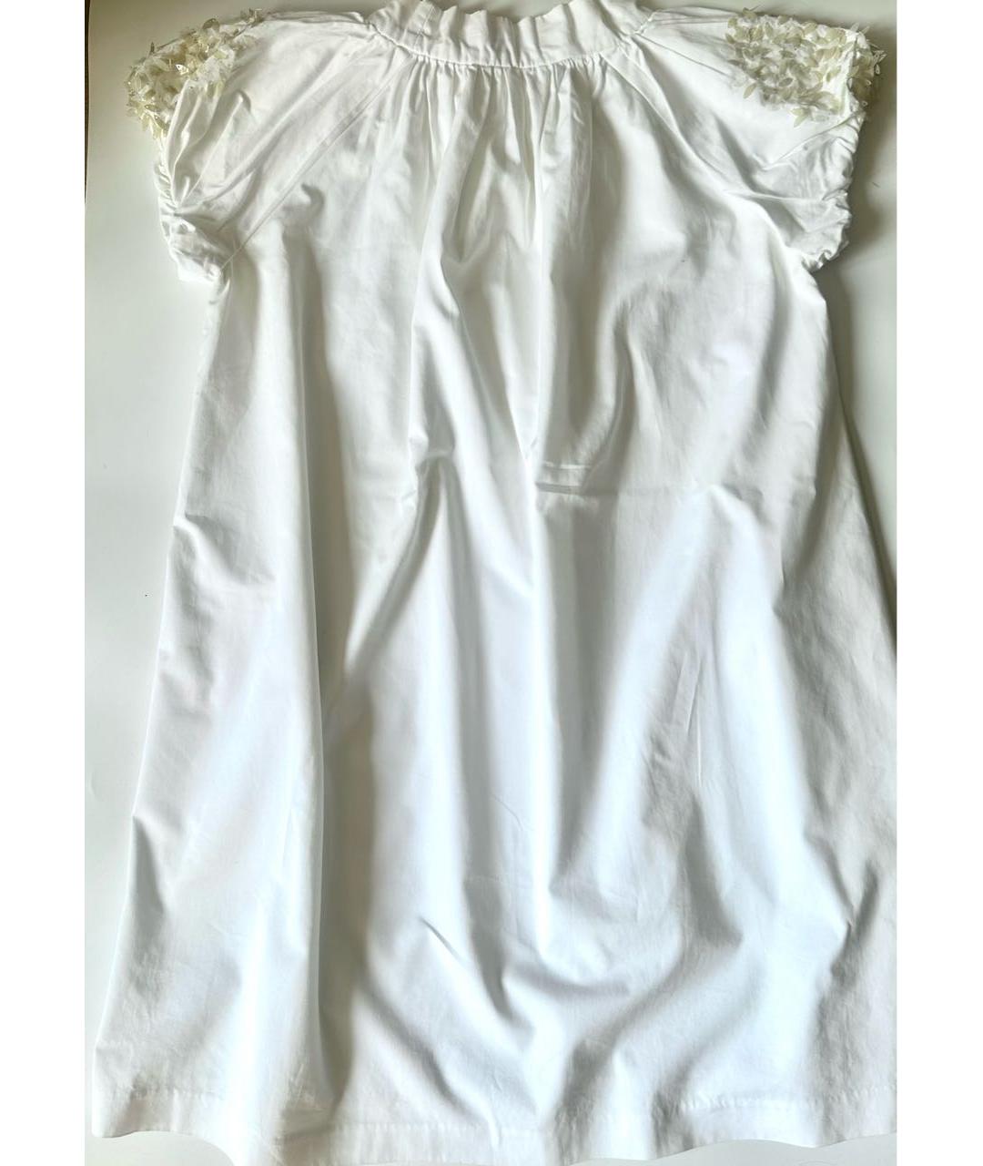 BY MALENE BIRGER Белое хлопковое повседневное платье, фото 2