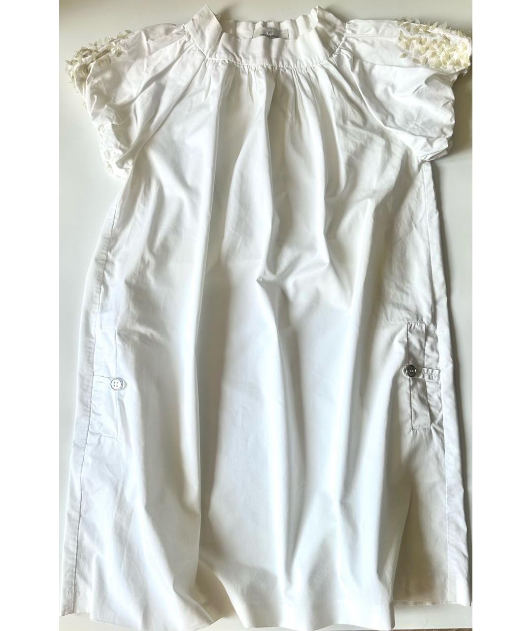 BY MALENE BIRGER Белое хлопковое повседневное платье, фото 9
