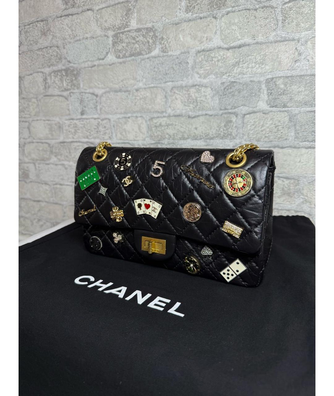 CHANEL Черная сумка через плечо, фото 2