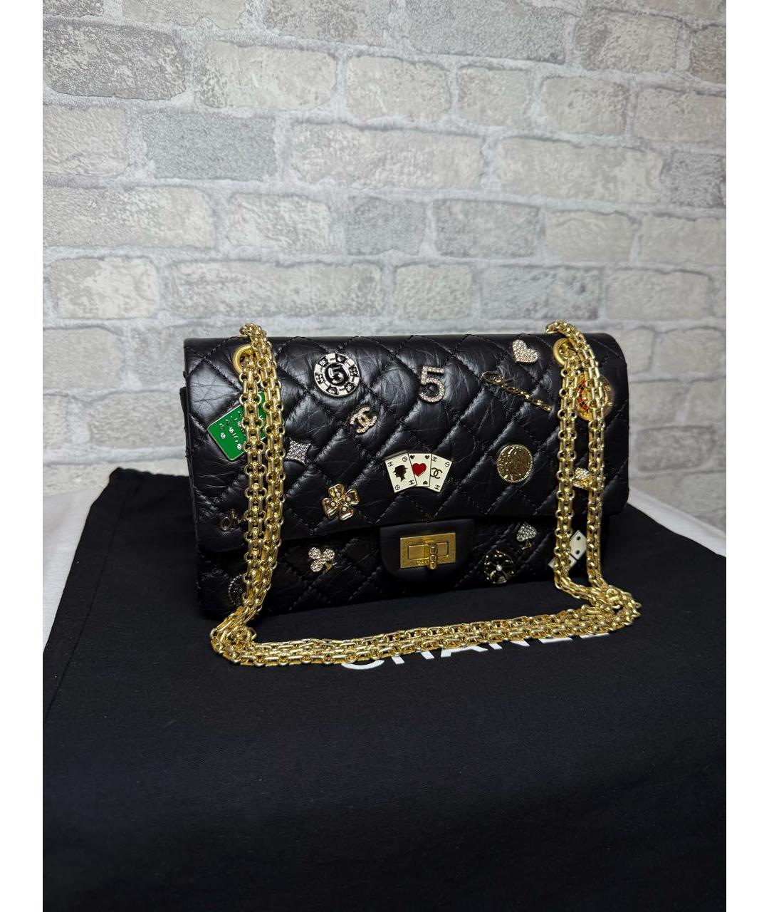 CHANEL Черная сумка через плечо, фото 3