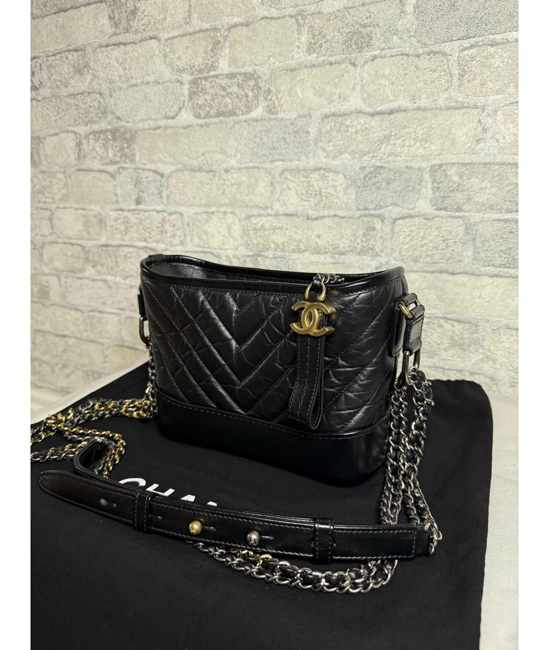 CHANEL Черная сумка через плечо, фото 2