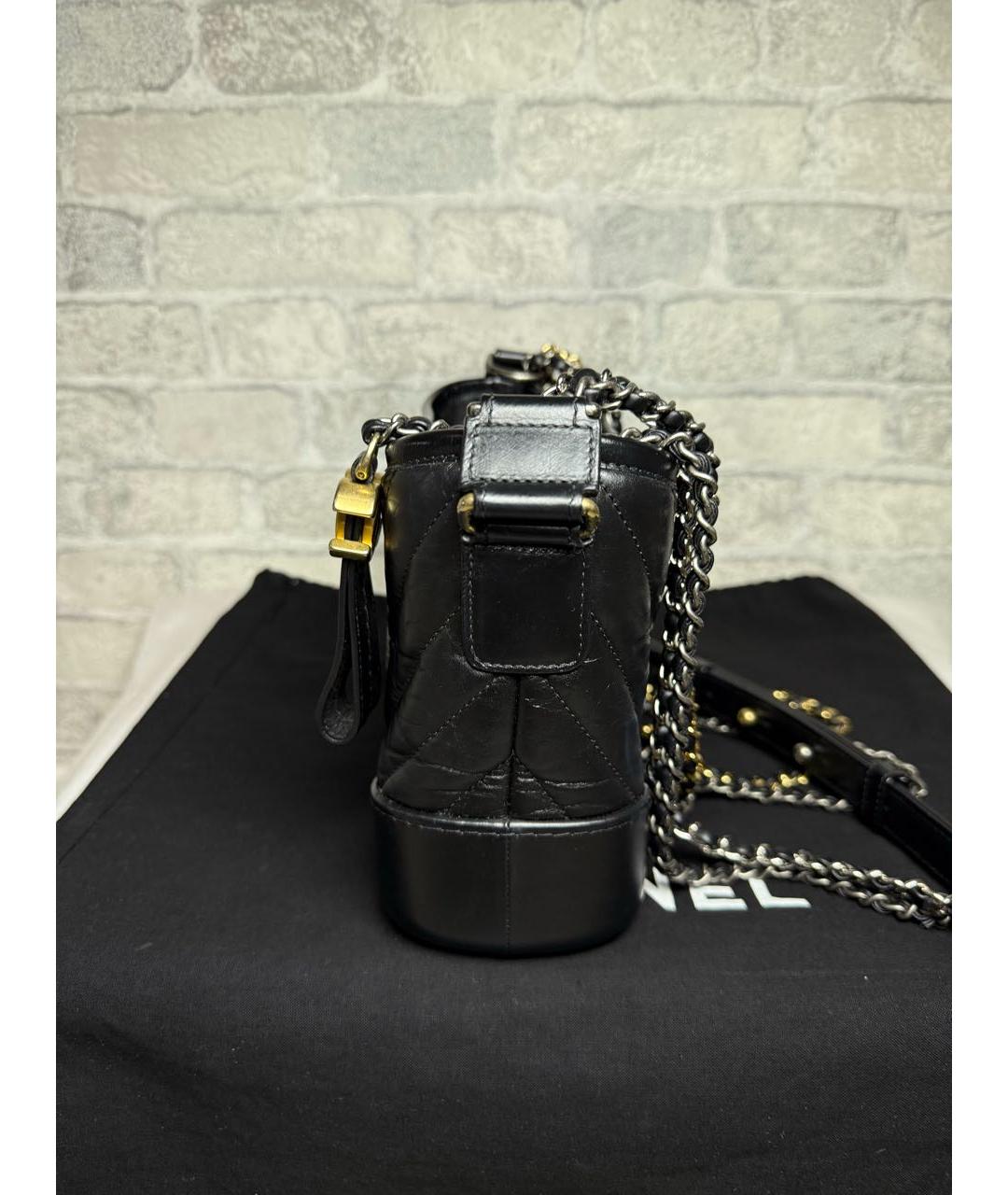 CHANEL Черная сумка через плечо, фото 6