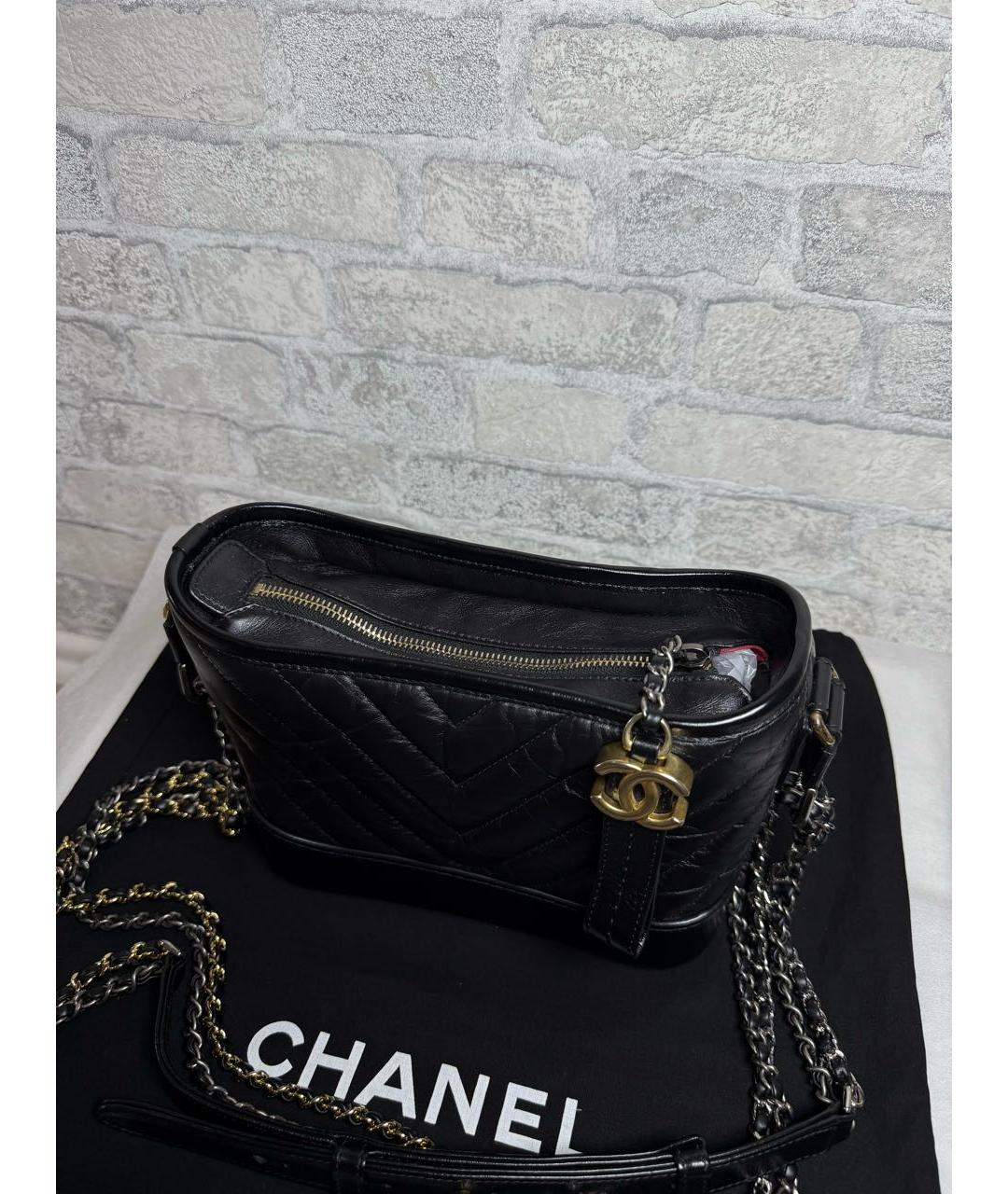 CHANEL Черная сумка через плечо, фото 3