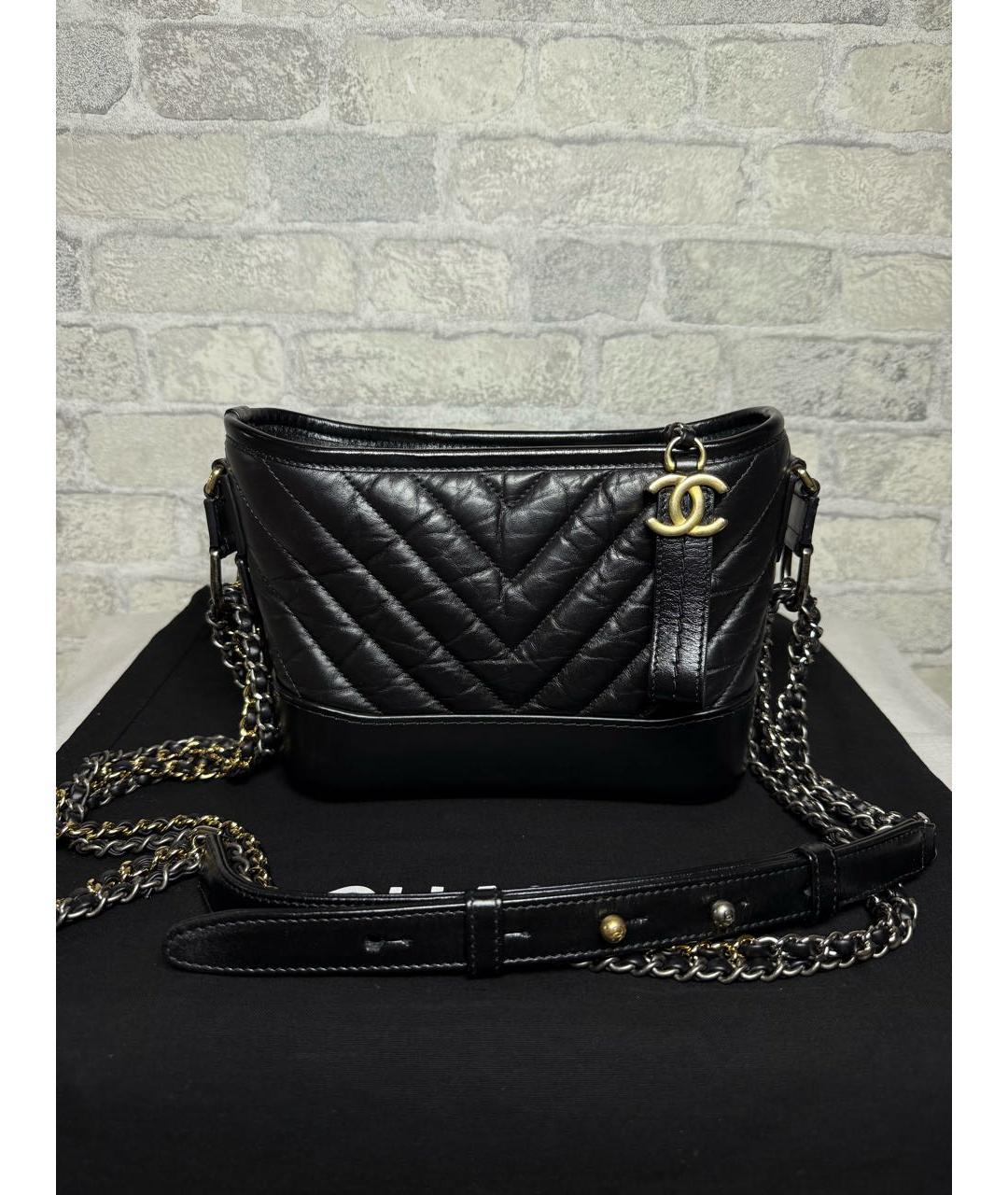 CHANEL Черная сумка через плечо, фото 9