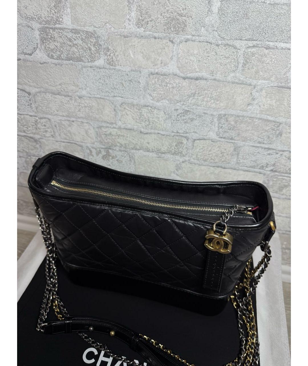 CHANEL Черная сумка через плечо, фото 3