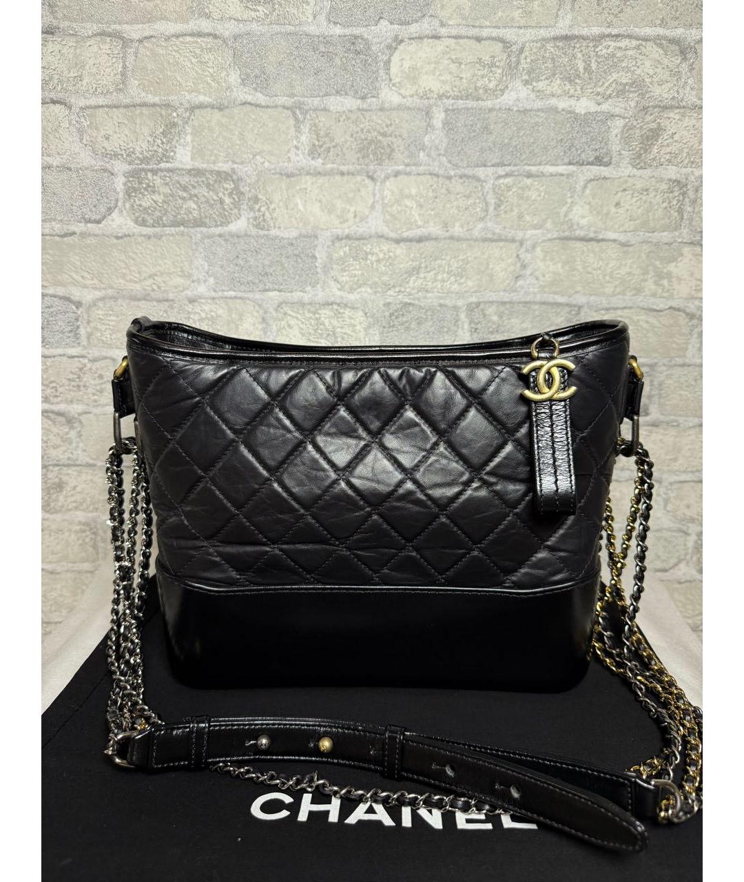 CHANEL Черная сумка через плечо, фото 9