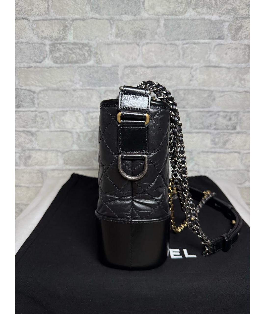 CHANEL Черная сумка через плечо, фото 6