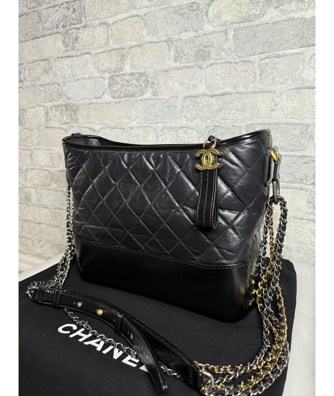 CHANEL Черная сумка через плечо, фото 2