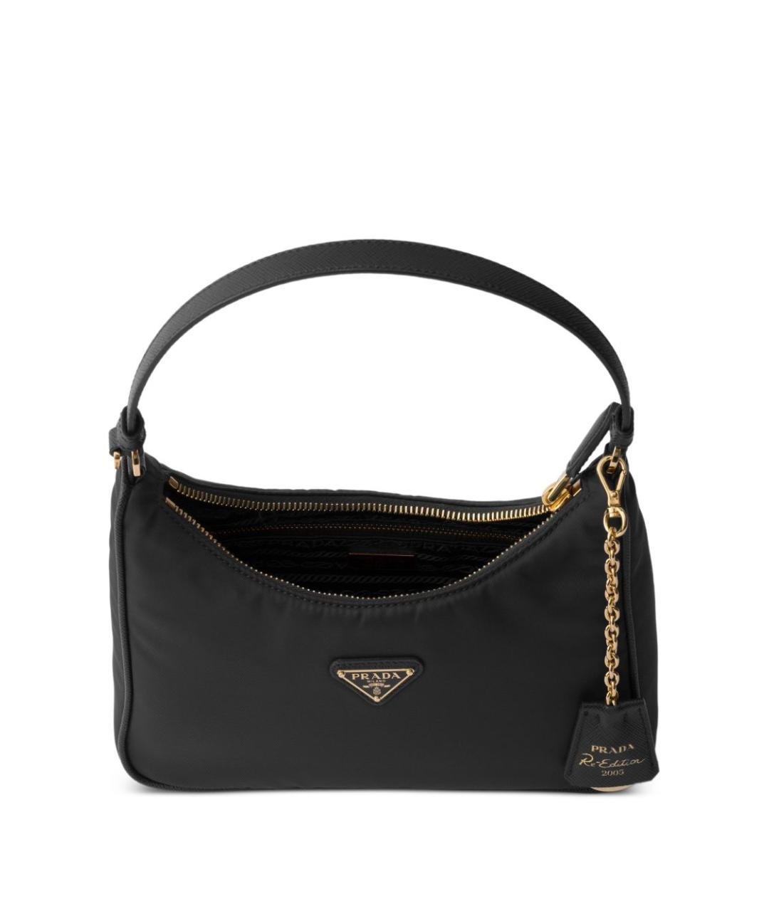 PRADA Черная сумка через плечо, фото 6