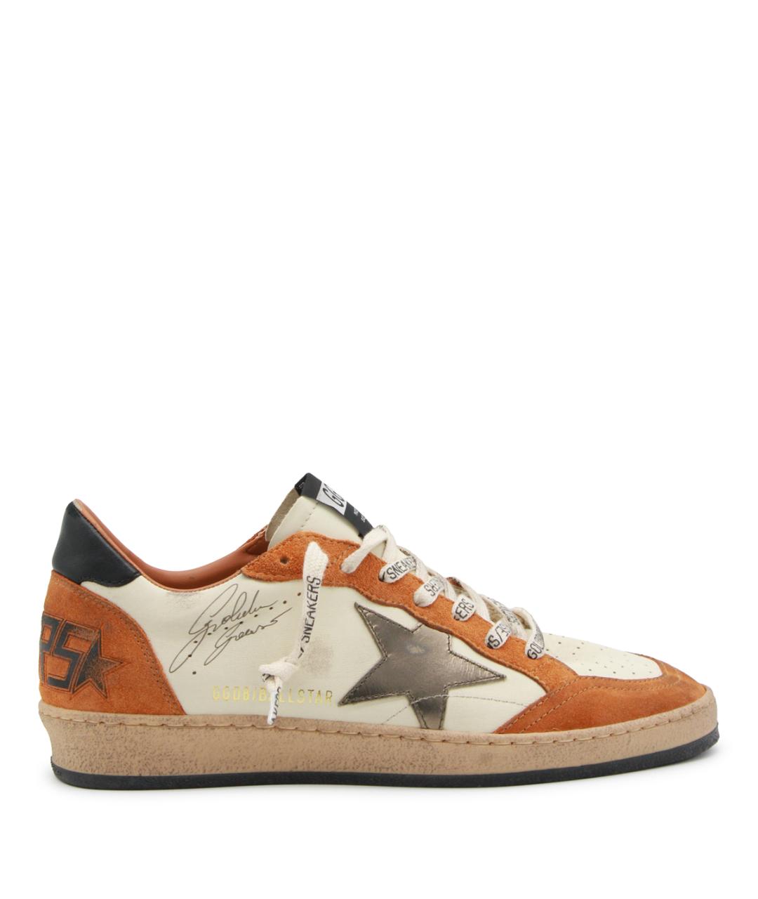 GOLDEN GOOSE Мульти кожаные низкие кроссовки / кеды, фото 8