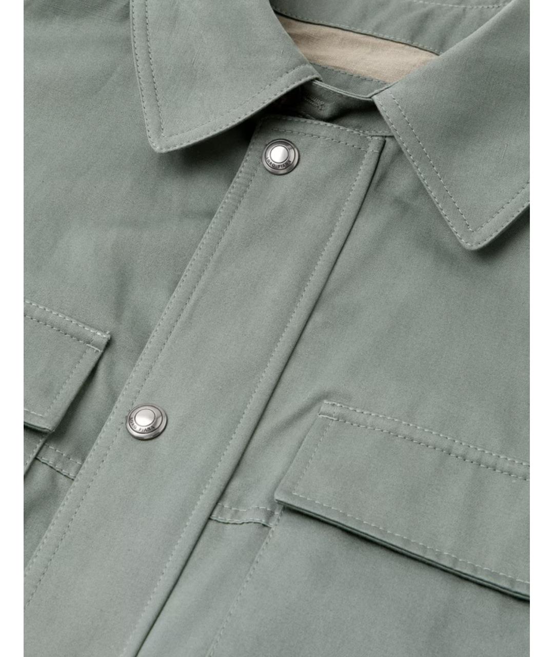 LORO PIANA Хаки хлопковая парка, фото 3