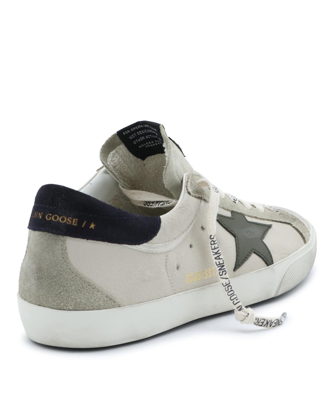 GOLDEN GOOSE Мульти кожаные низкие кроссовки / кеды, фото 3
