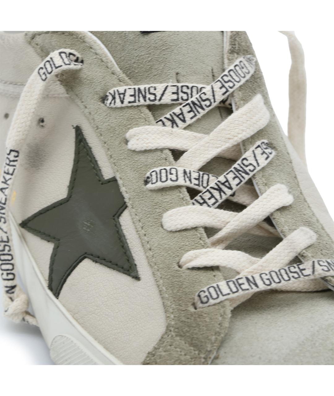 GOLDEN GOOSE Мульти кожаные низкие кроссовки / кеды, фото 4
