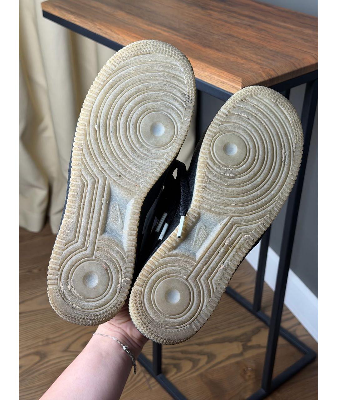 NIKE Черные кеды, фото 4