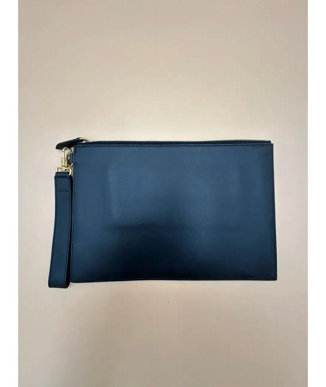 BURBERRY Черная кожаная папка для документов, фото 2