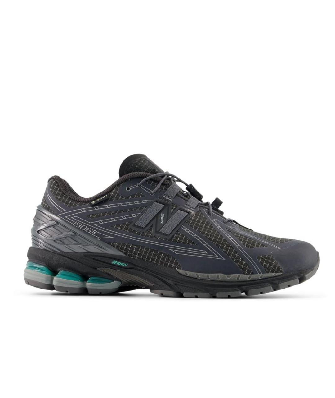 NEW BALANCE Антрацитовые резиновые кроссовки, фото 1