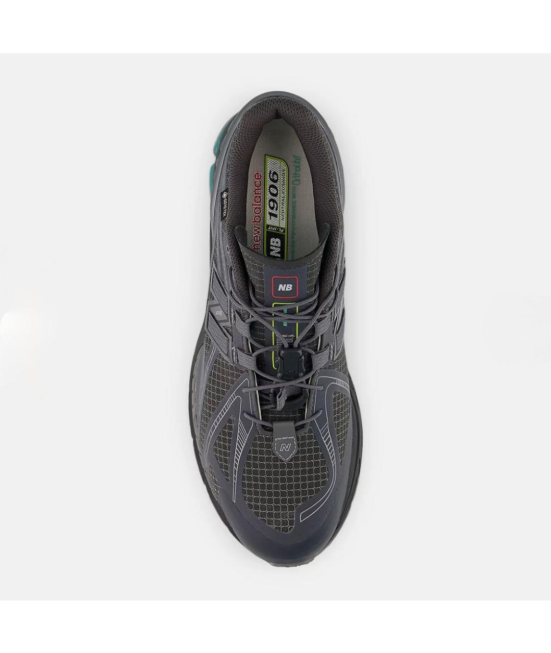 NEW BALANCE Антрацитовые резиновые кроссовки, фото 2
