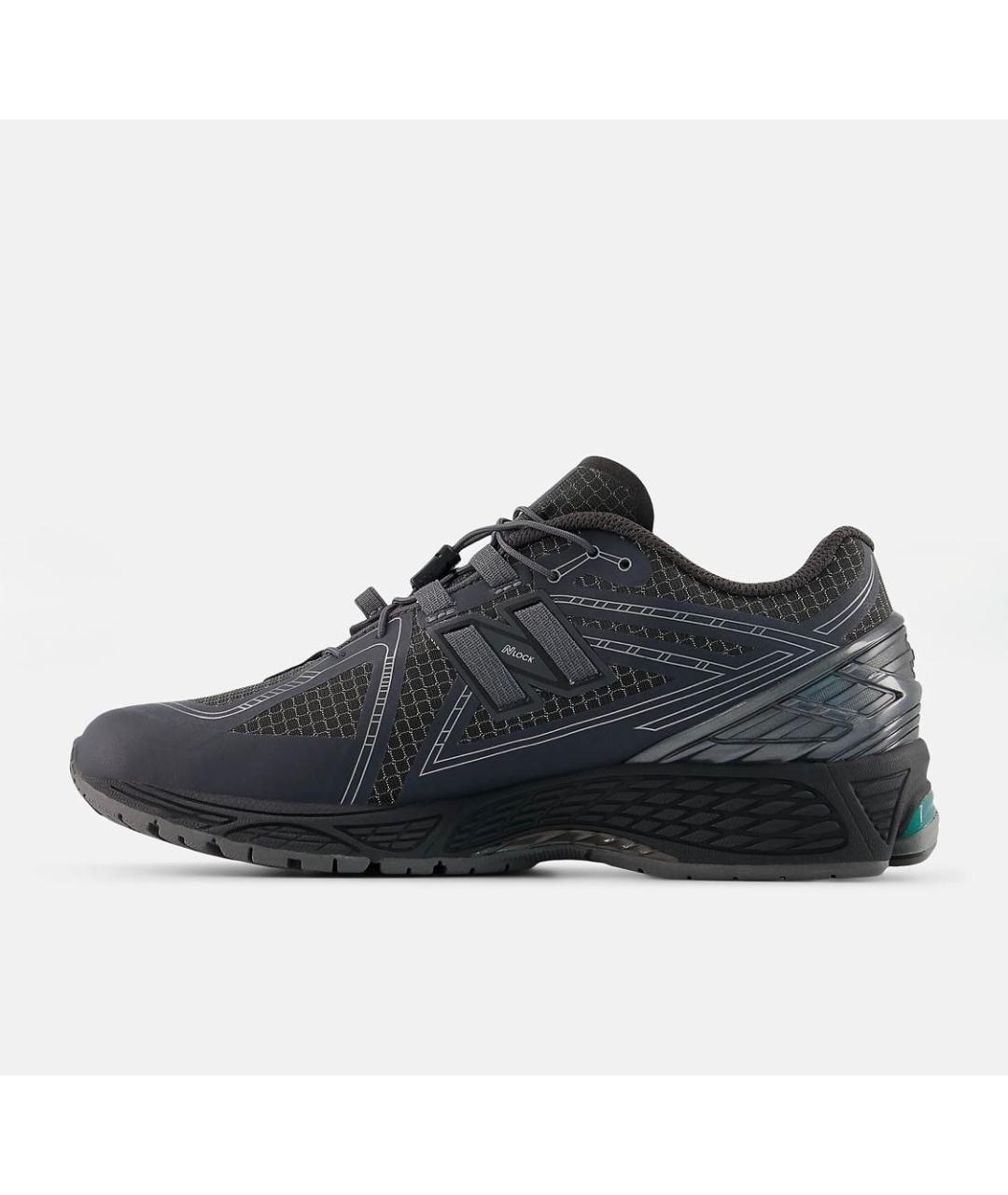 NEW BALANCE Антрацитовые резиновые кроссовки, фото 4