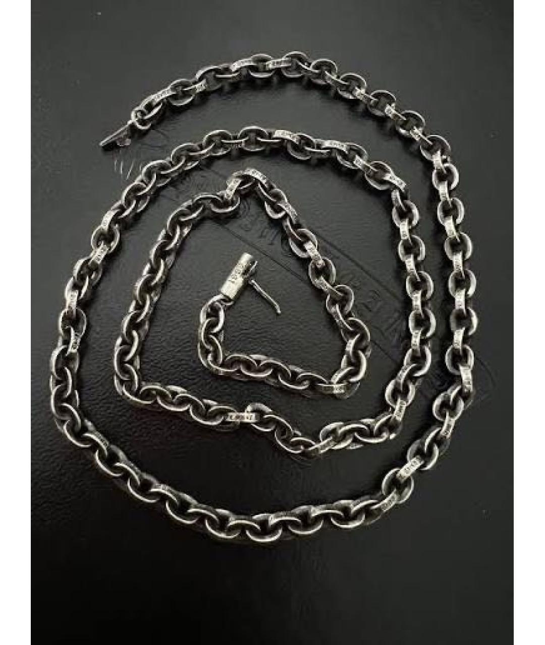 CHROME HEARTS Серебряная серебряная цепочка/подвеска, фото 3