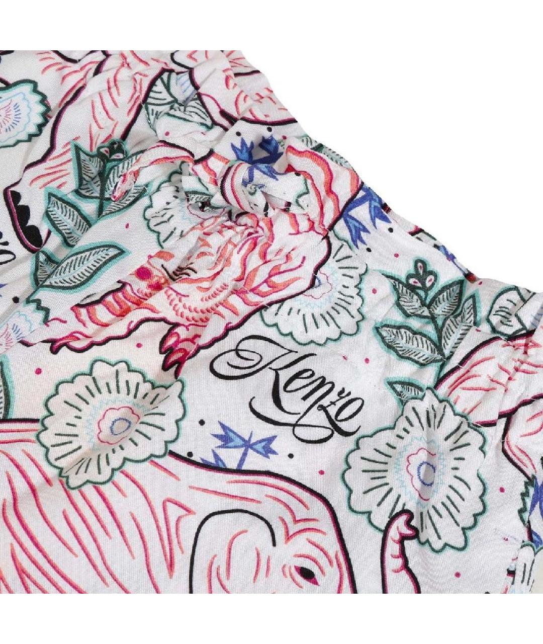 KENZO Мульти вискозные брюки и шорты, фото 3