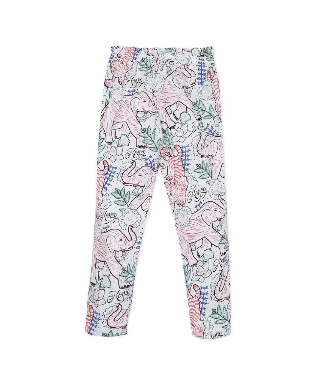 KENZO Мульти вискозные брюки и шорты, фото 1