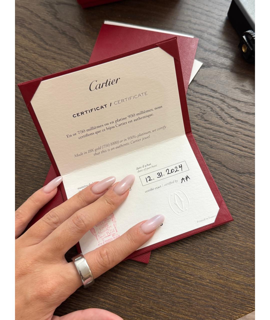 CARTIER Золотые серьги из желтого золота, фото 5