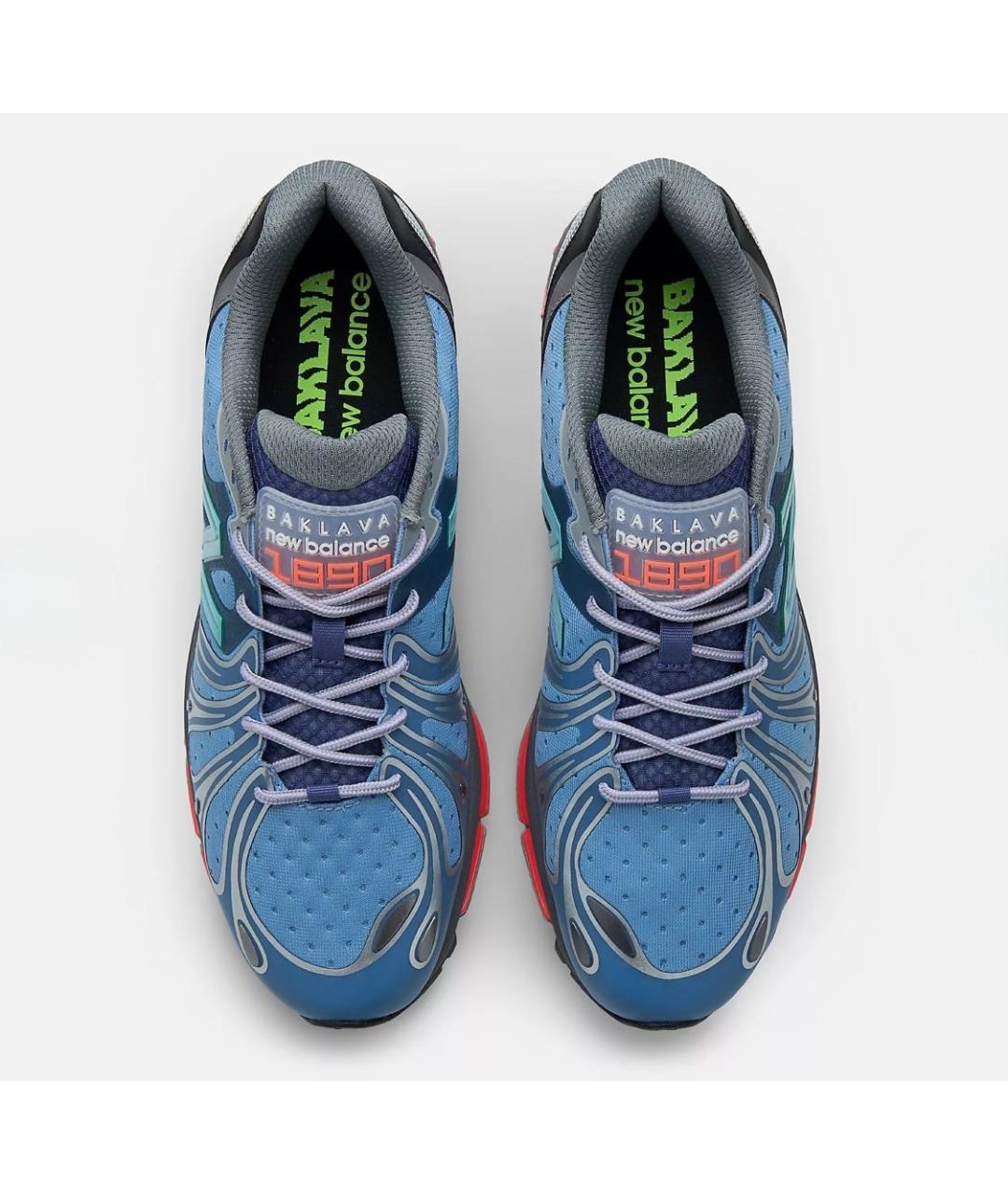 NEW BALANCE Голубые резиновые кроссовки, фото 2