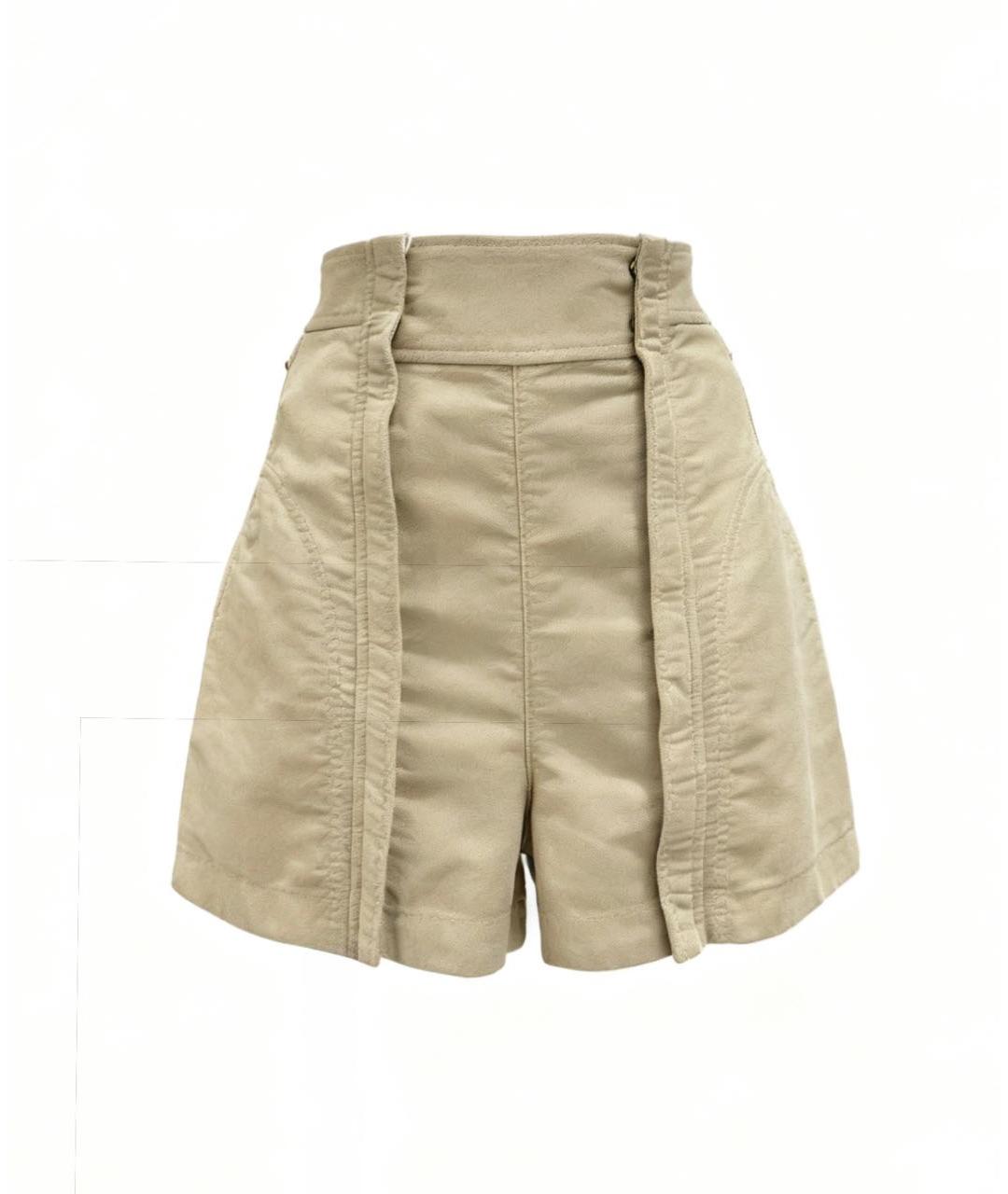 CHLOE Хаки хлопковые шорты, фото 1