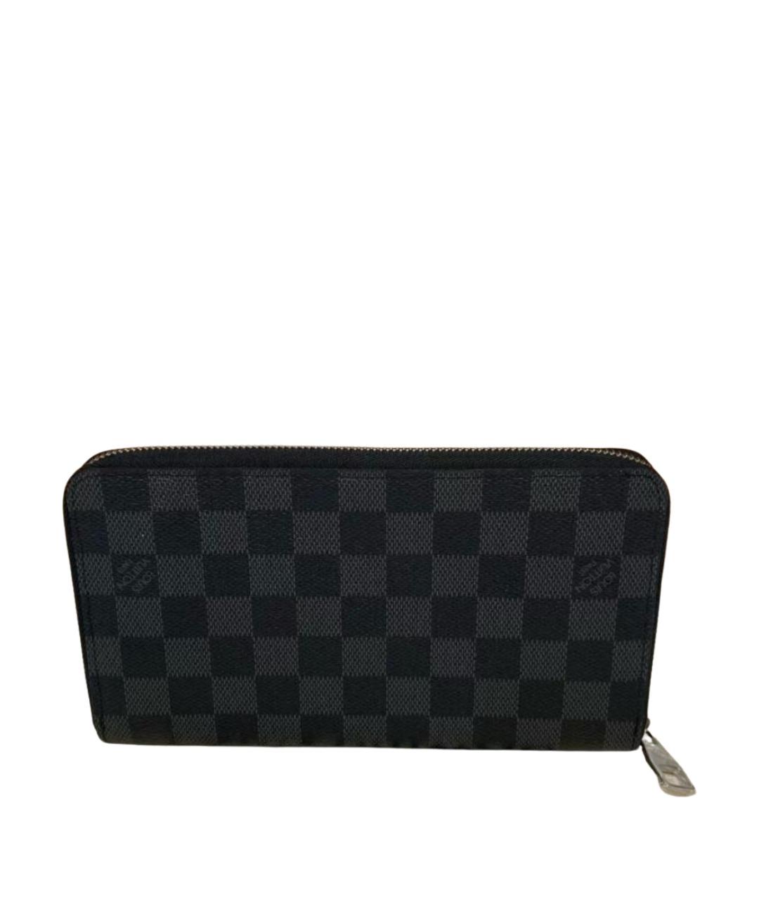 LOUIS VUITTON Антрацитовый кошелек, фото 1