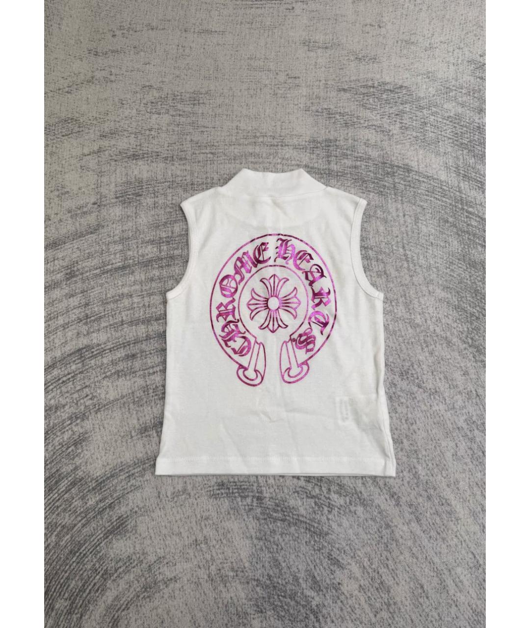 CHROME HEARTS Белая майка, фото 2