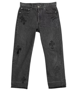 CHROME HEARTS Прямые джинсы