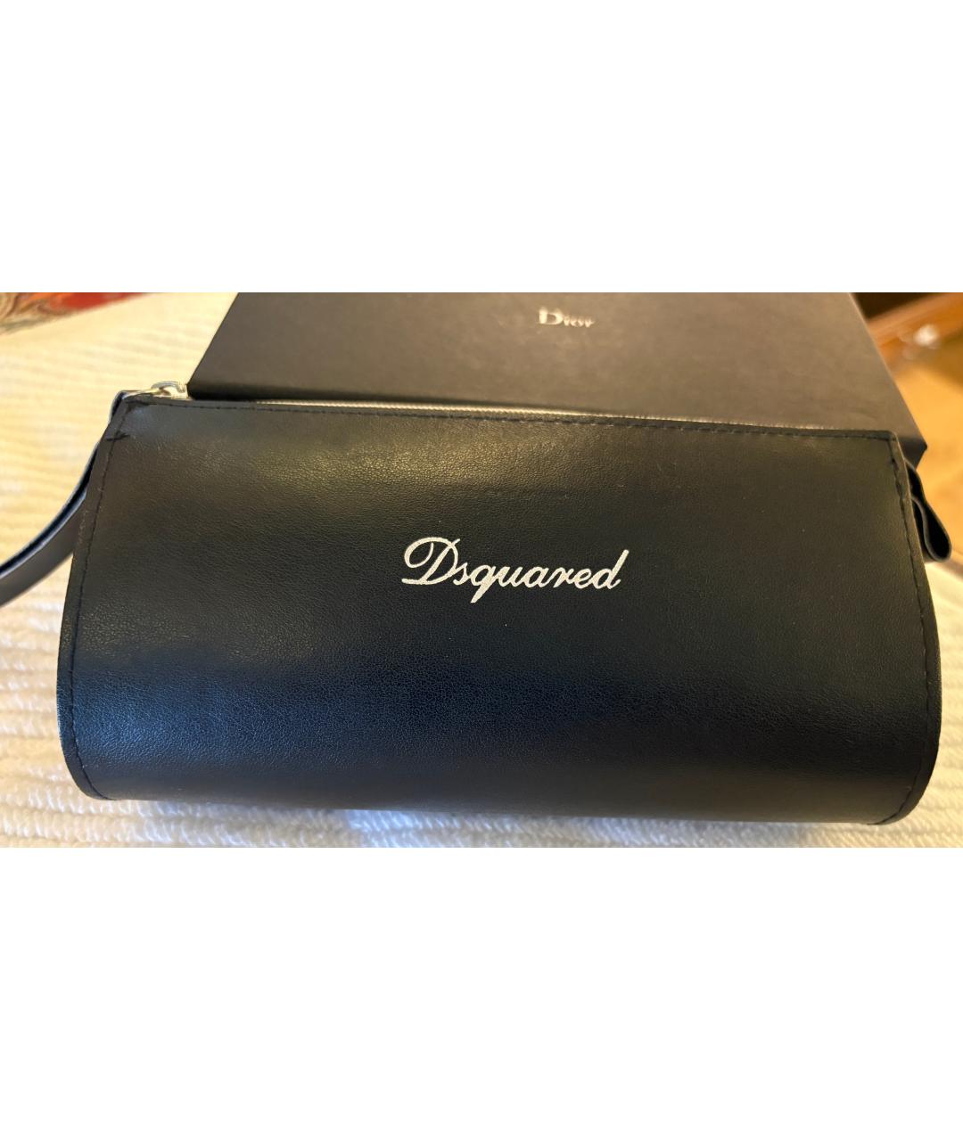 DSQUARED2 Серебряные металлические солнцезащитные очки, фото 4