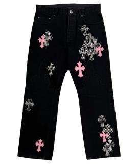 CHROME HEARTS Прямые джинсы