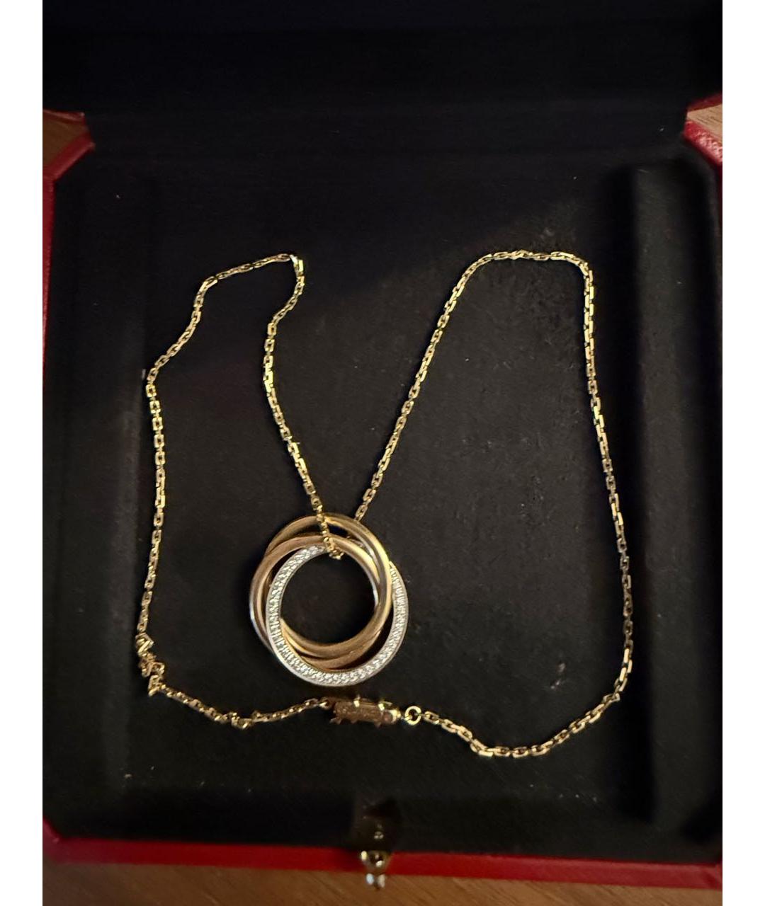CARTIER Желтое колье из желтого золота, фото 3