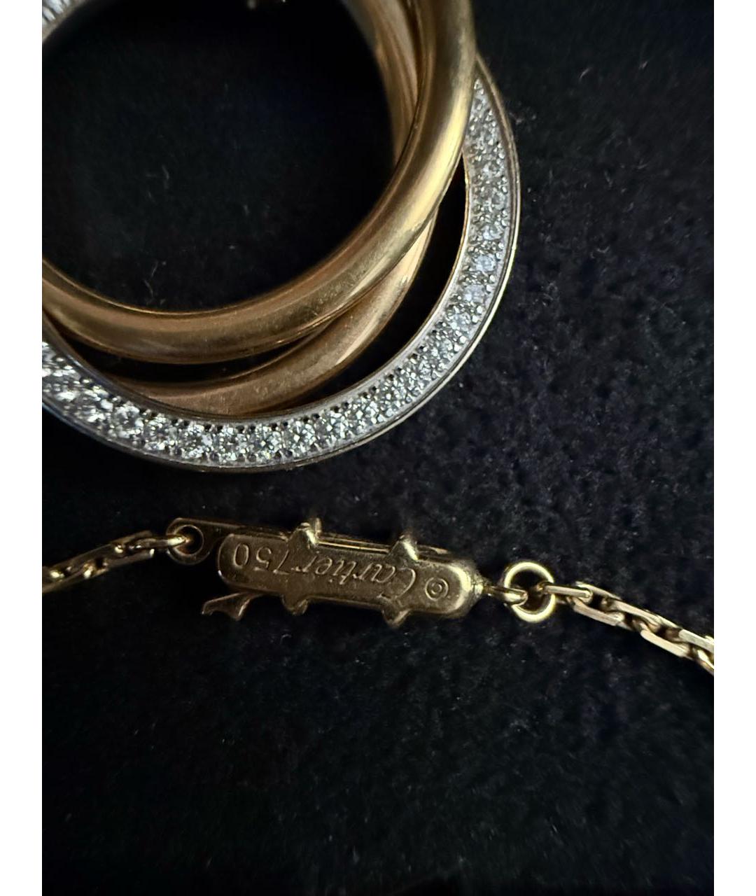CARTIER Желтое колье из желтого золота, фото 2