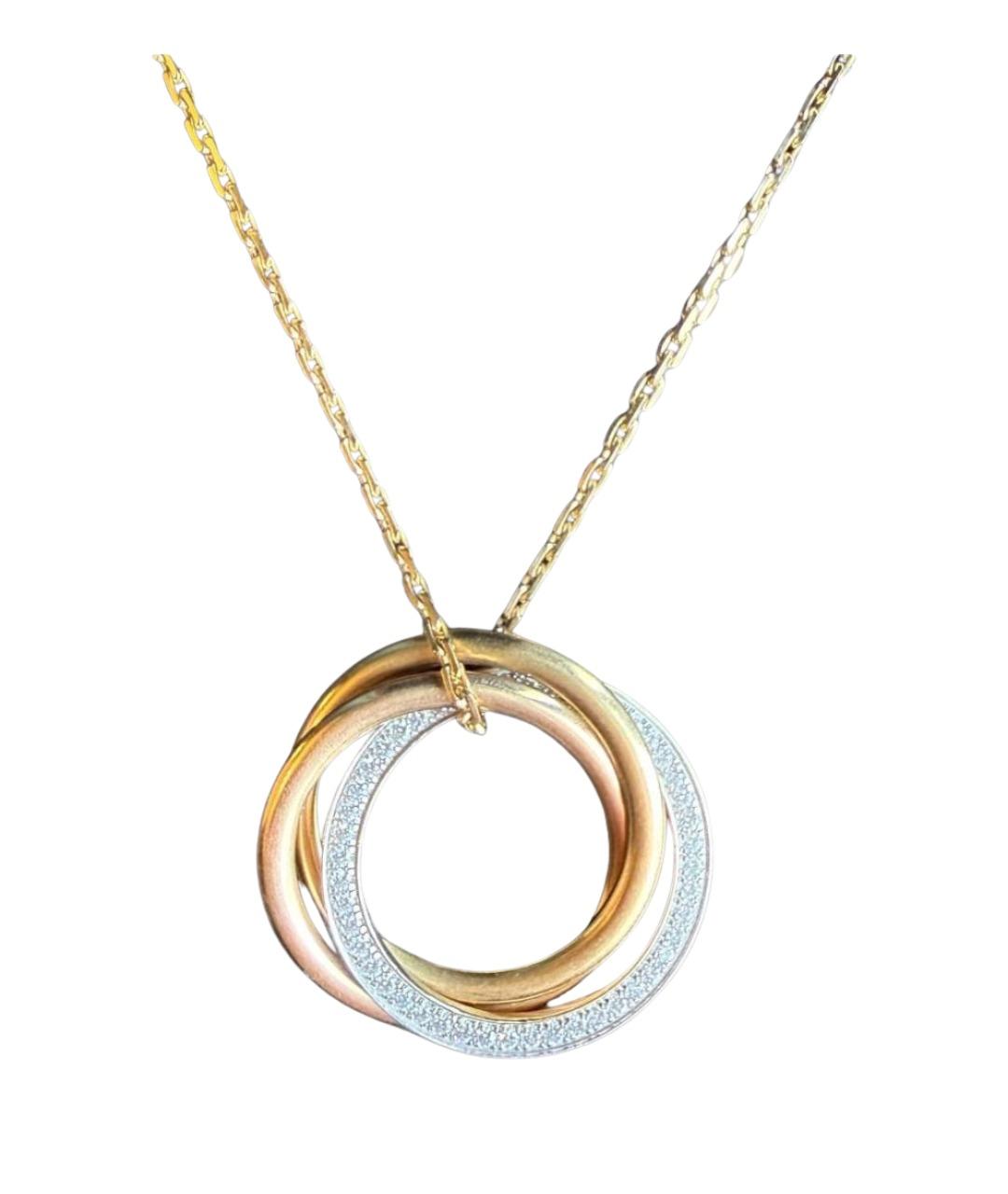 CARTIER Желтое колье из желтого золота, фото 1