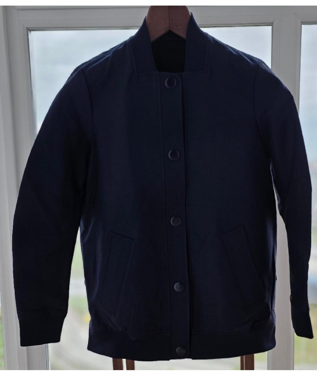 ARMANI EXCHANGE Темно-синяя полиэстеровая куртка, фото 7