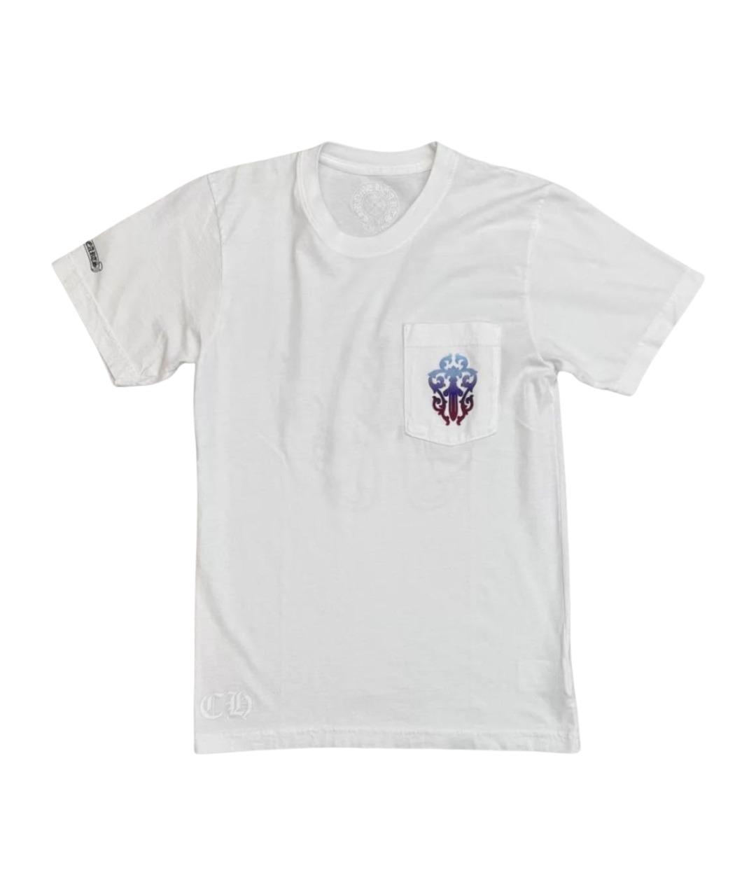 CHROME HEARTS Белая хлопковая футболка, фото 1