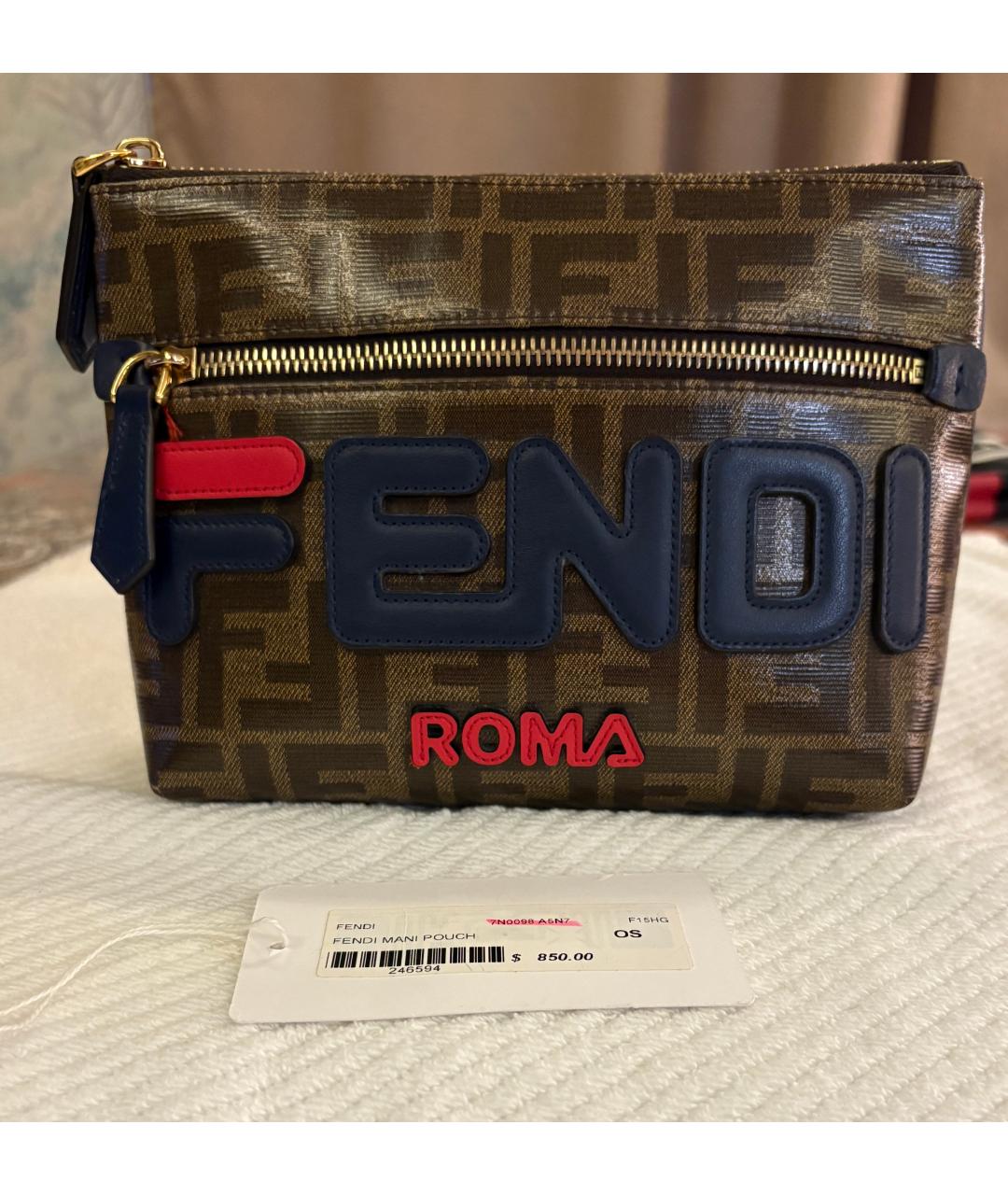 FENDI Мульти барсетка, фото 10