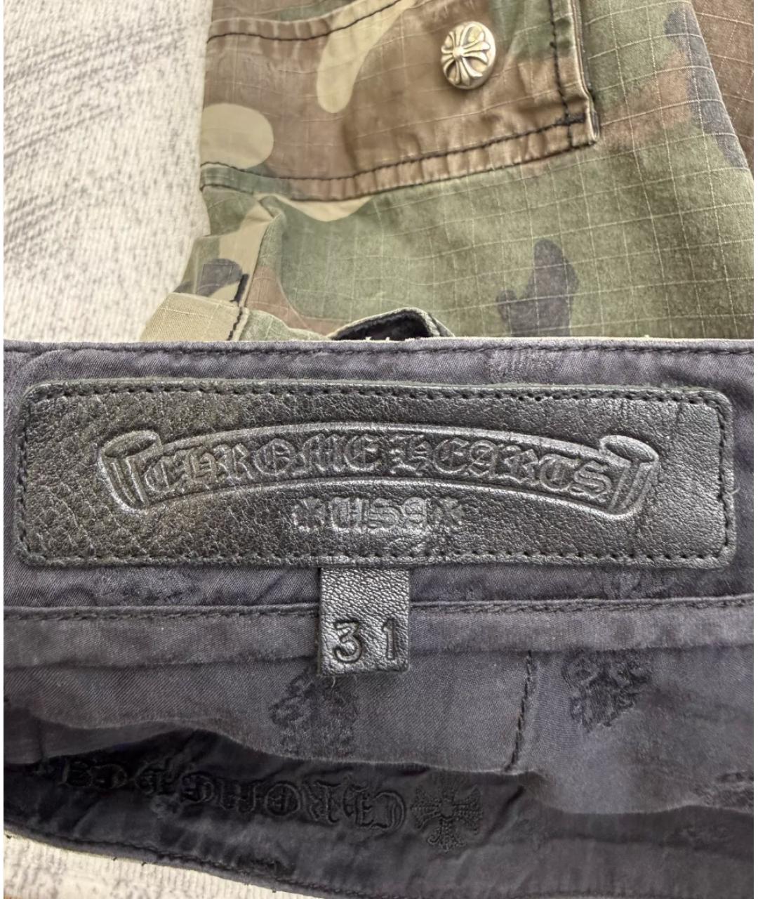 CHROME HEARTS Мульти хлопковые шорты, фото 3