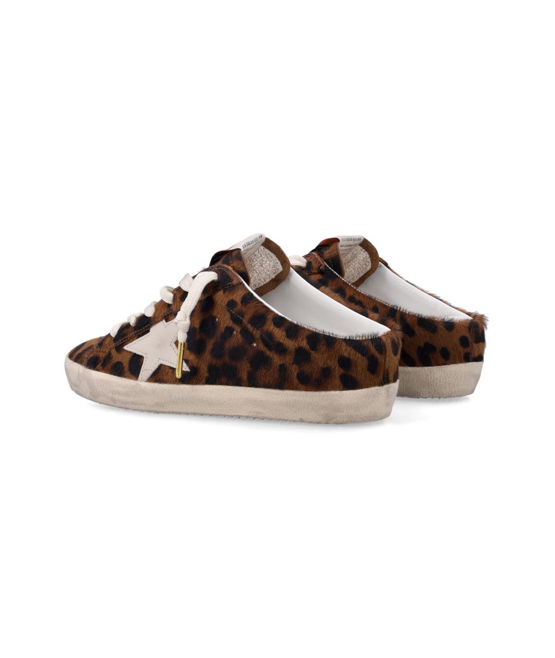 GOLDEN GOOSE Мульти кожаные кроссовки, фото 4