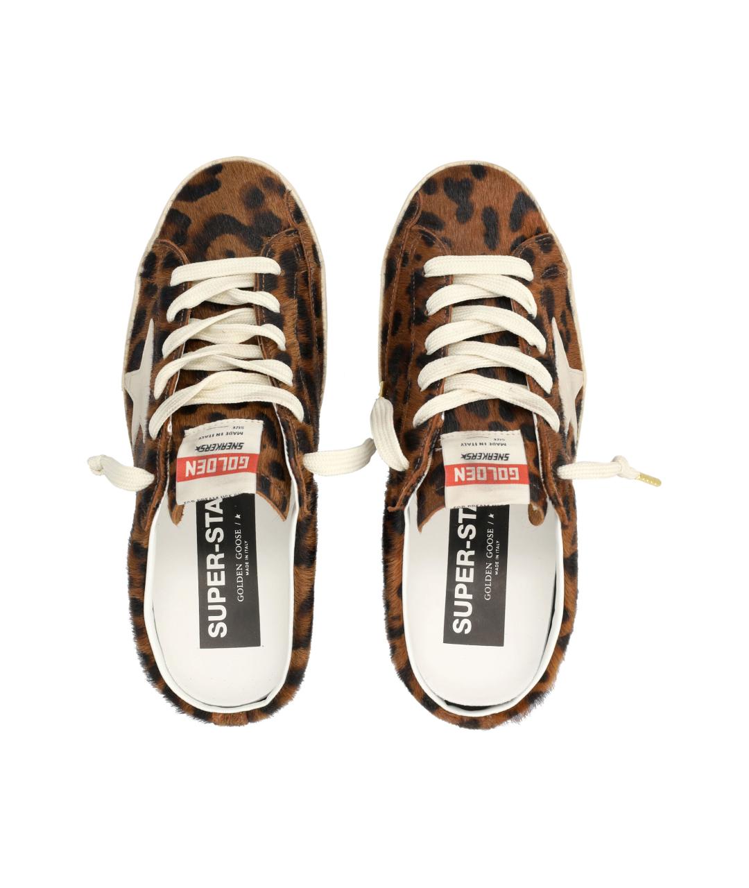 GOLDEN GOOSE Мульти кожаные кроссовки, фото 2