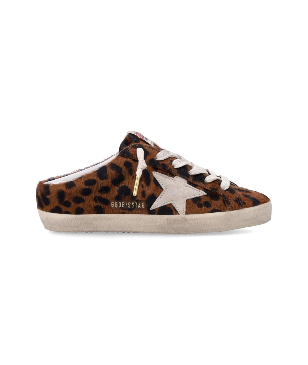GOLDEN GOOSE Мульти кожаные кроссовки, фото 1