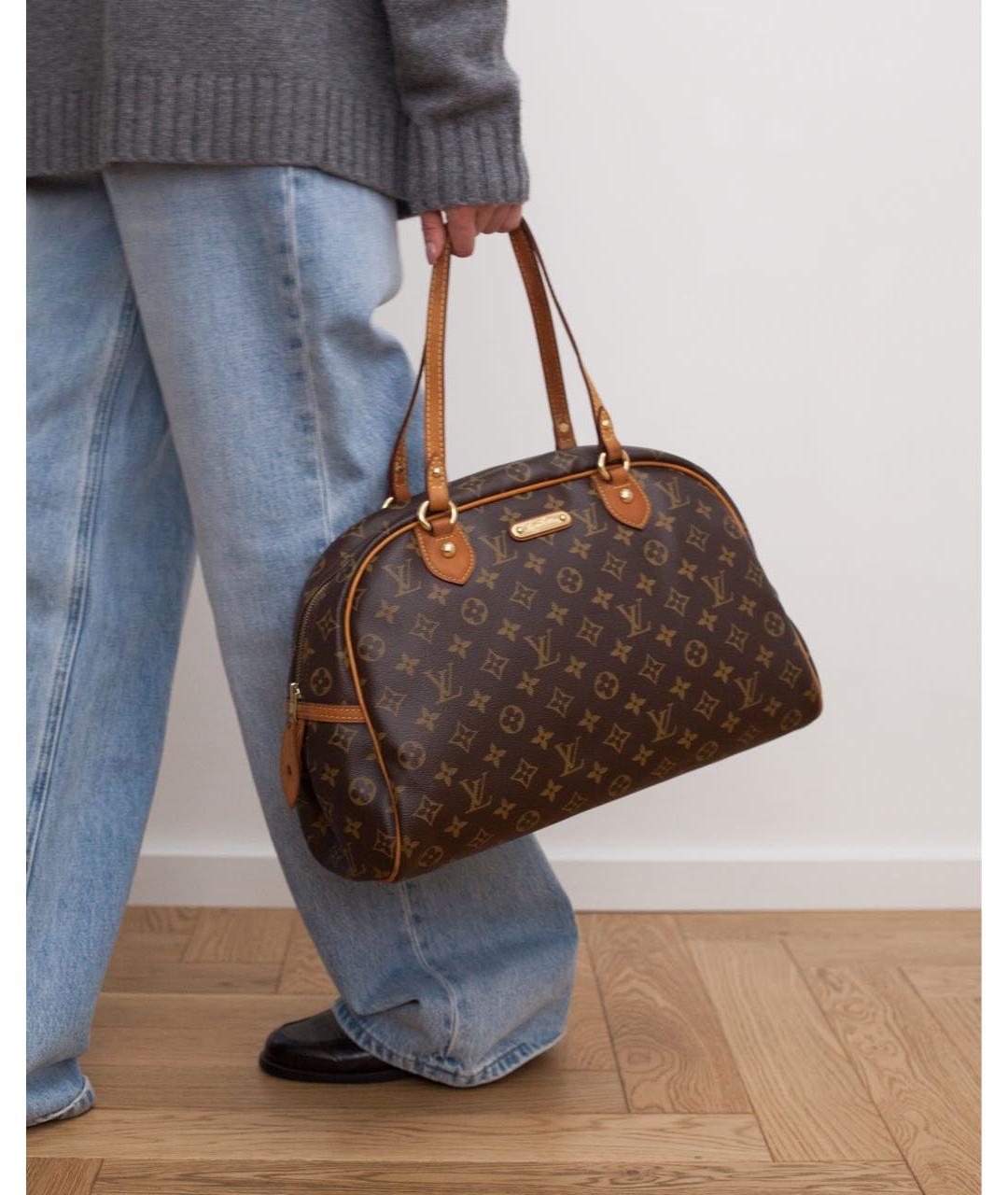 LOUIS VUITTON Коричневая сумка через плечо, фото 1