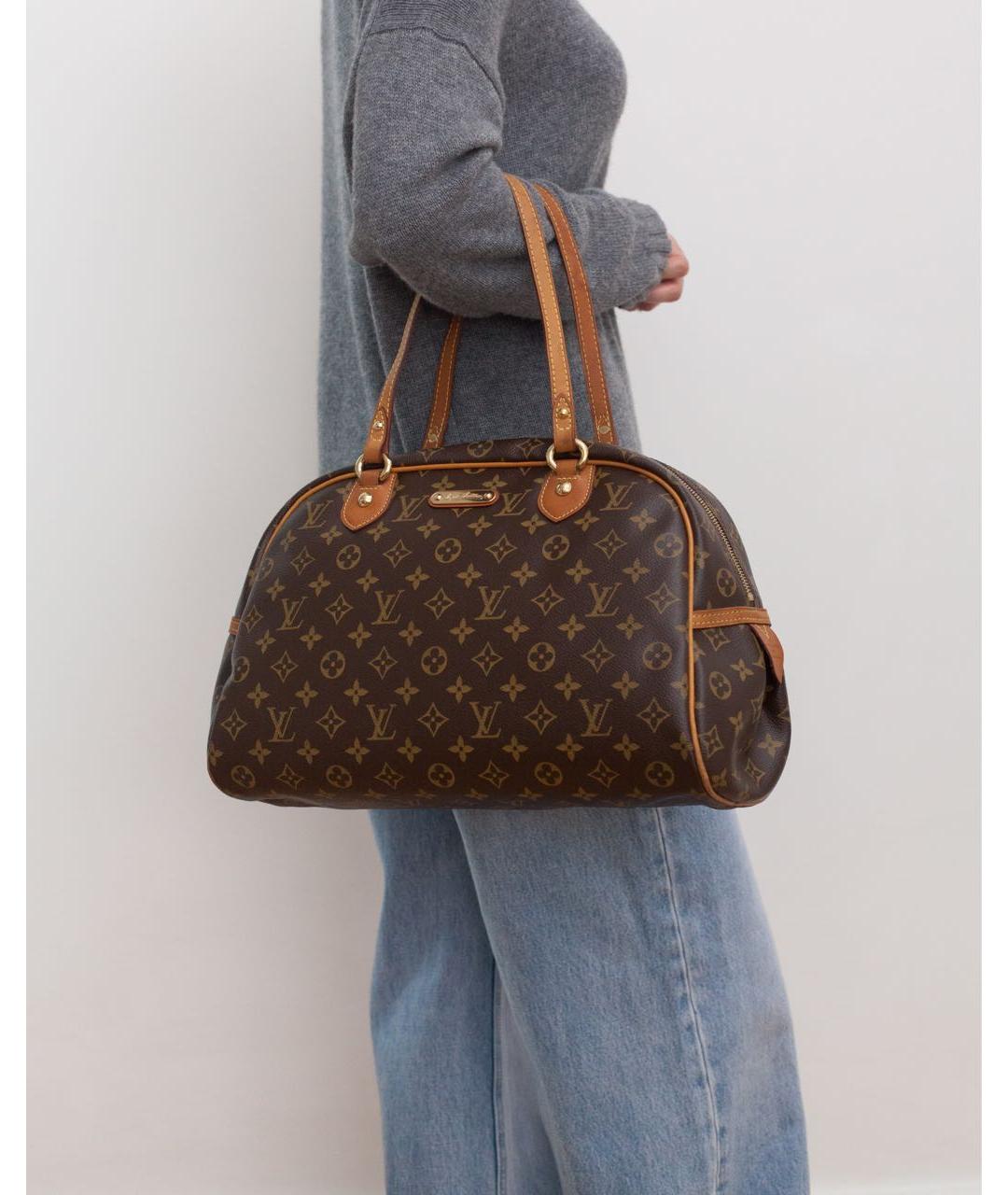 LOUIS VUITTON Коричневая сумка через плечо, фото 2